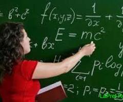 Prepar matematica in sistem international online (  prin internet skype sau